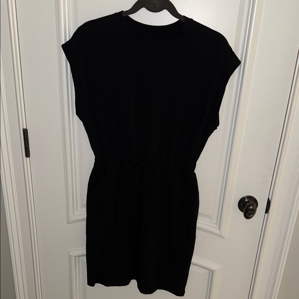 Clinch Waist Cotton Dress